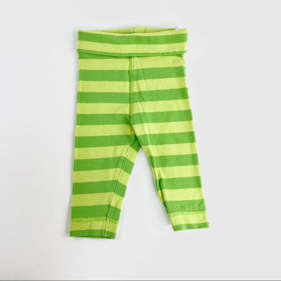 H&M striped green leggings - Picture 2 of 4